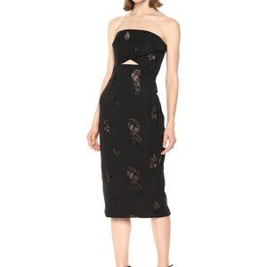 ML Monique Lhuillier Women's Strapless Dress